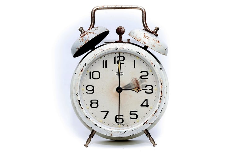 Surreal Hourglass Time Clock